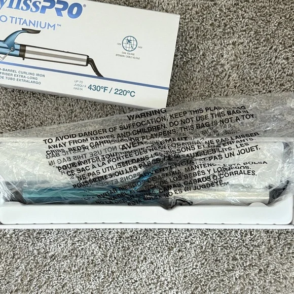 1 1/4” BaBylissPro Nano Titanium Extended Barrel Curling Iron - Picture 6 of 6